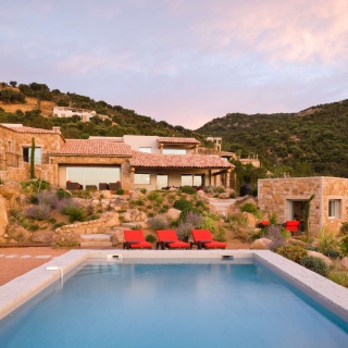 Villa Luna, Corsica, France - Fondos de pantalla gratis para iPad 2