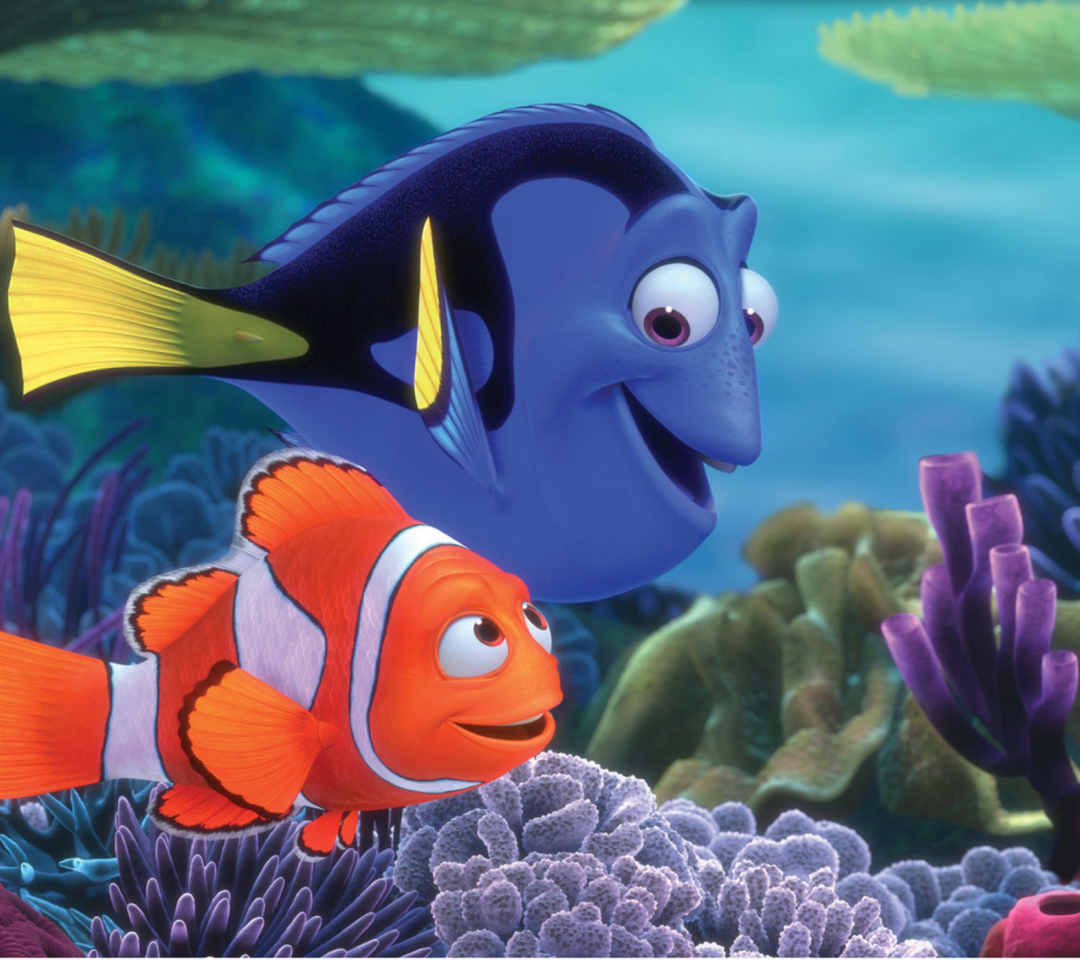 Fondo de pantalla Finding Nemo Cartoon 1080x960