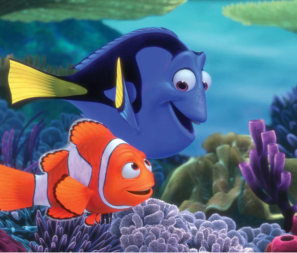 Fondo de pantalla Finding Nemo Cartoon 1200x1024