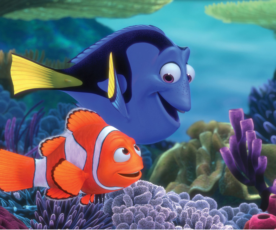 Fondo de pantalla Finding Nemo Cartoon 960x800