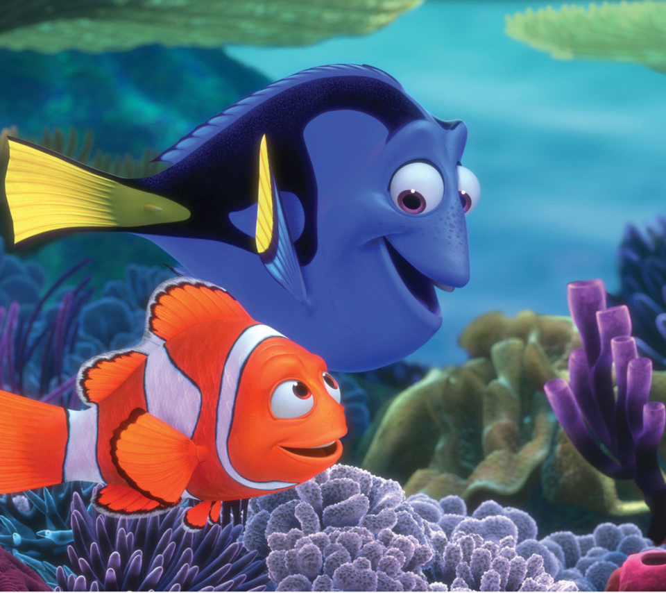 Finding Nemo Cartoon wallpaper 960x854