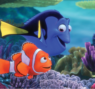Finding Nemo Cartoon papel de parede para celular para iPad Air