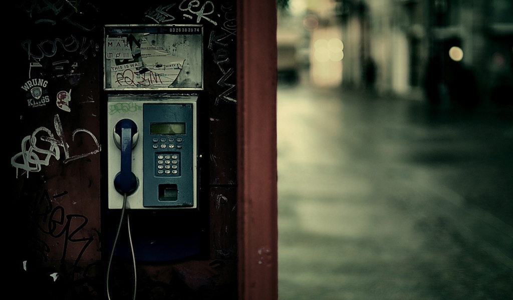 Phone Booth wallpaper 1024x600