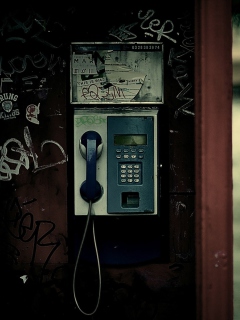 Fondo de pantalla Phone Booth 240x320