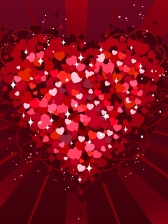 Screenshot №1 pro téma Valentine's Day 240x320