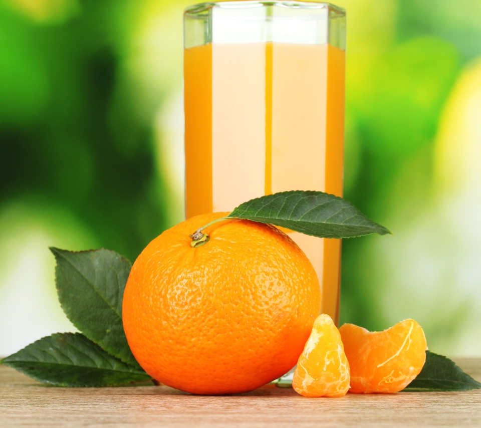 Healthy Orange Juice wallpaper 960x854