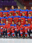 Russian Hockey Team Sochi 2014 screenshot #1 132x176
