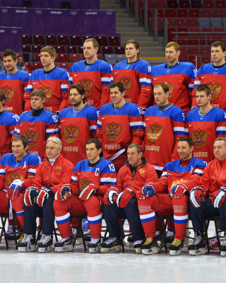 Russian Hockey Team Sochi 2014 - Obrázkek zdarma pro Nokia X2-02