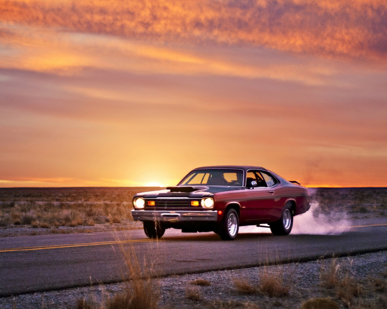 Plymouth Duster wallpaper 1280x1024