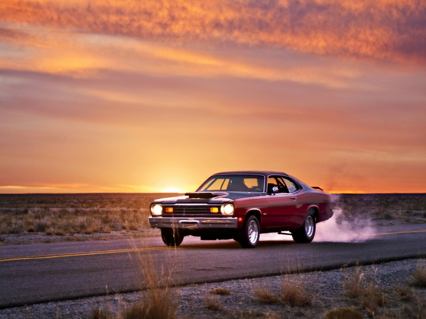 Plymouth Duster wallpaper 1400x1050