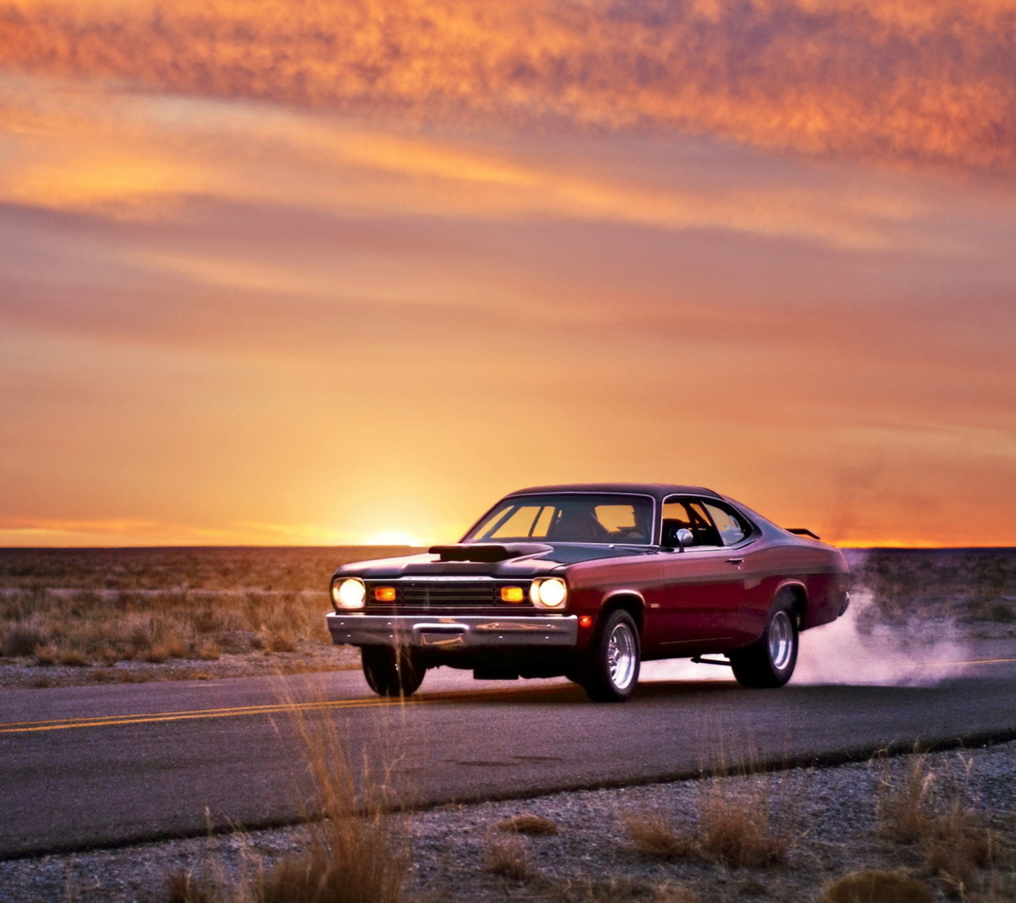 Plymouth Duster wallpaper 1440x1280