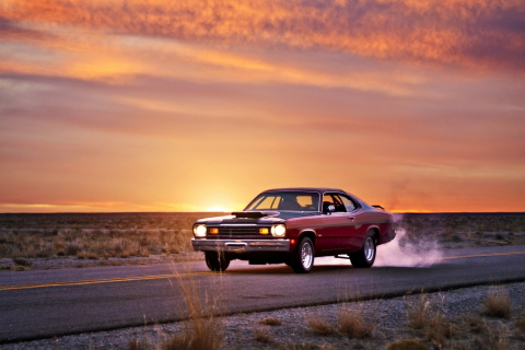 Plymouth Duster wallpaper 480x320
