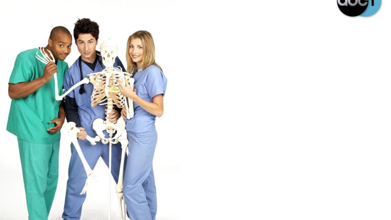 TV Show Scrubs wallpaper 1366x768