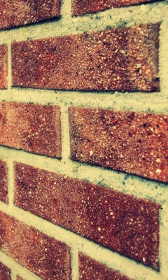 Fondo de pantalla Brick Wall 240x400