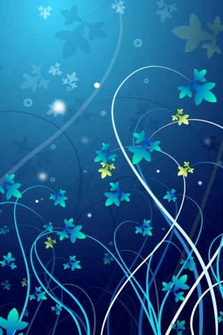 Screenshot №1 pro téma Winter Flowers 320x480