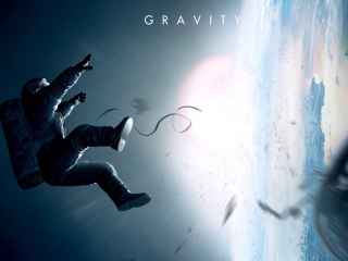 Das 2013 Gravity Movie Wallpaper 320x240