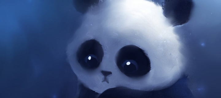 Cute Panda Bear screenshot #1 720x320