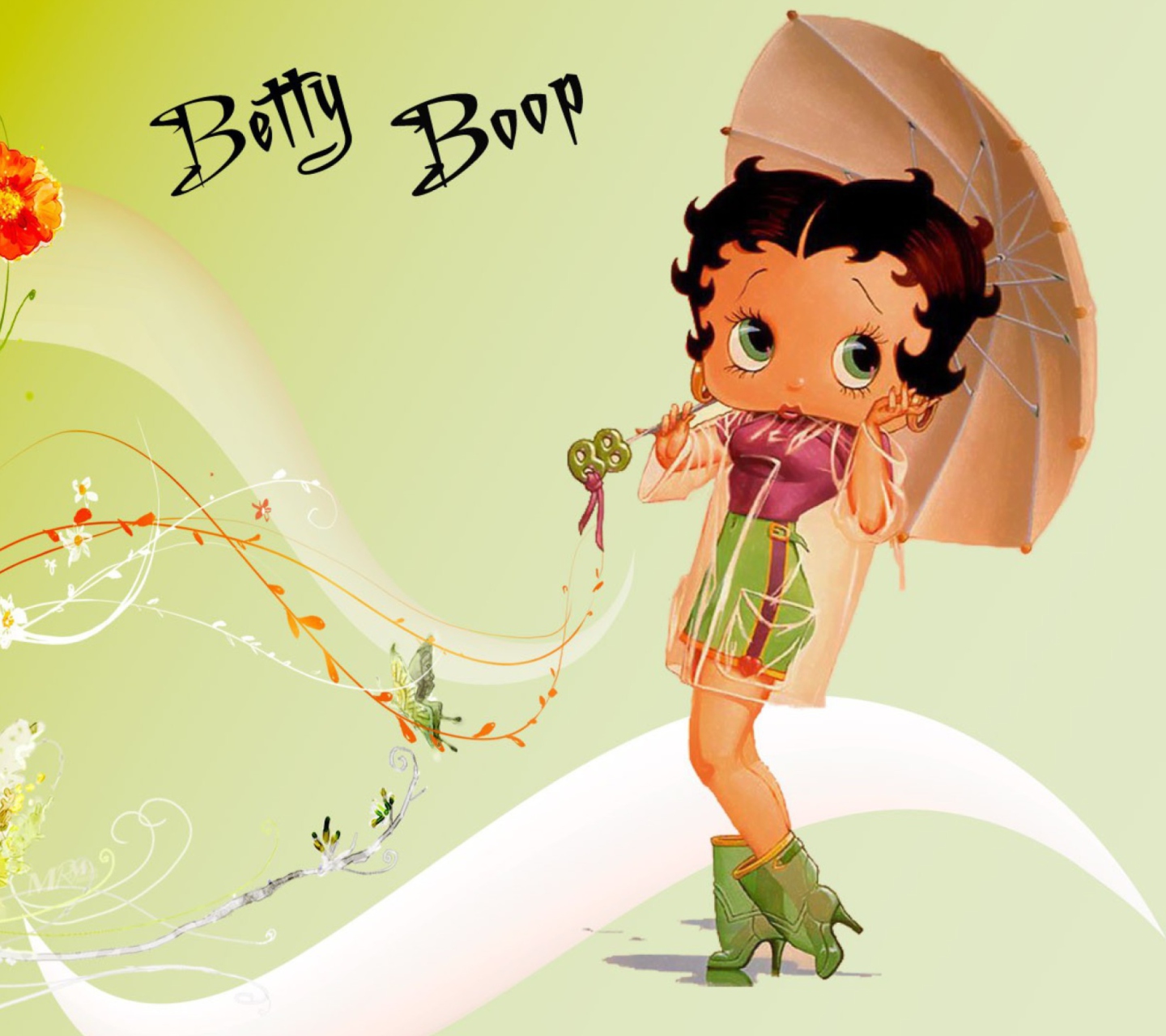 Fondo de pantalla Betty Boop 1440x1280