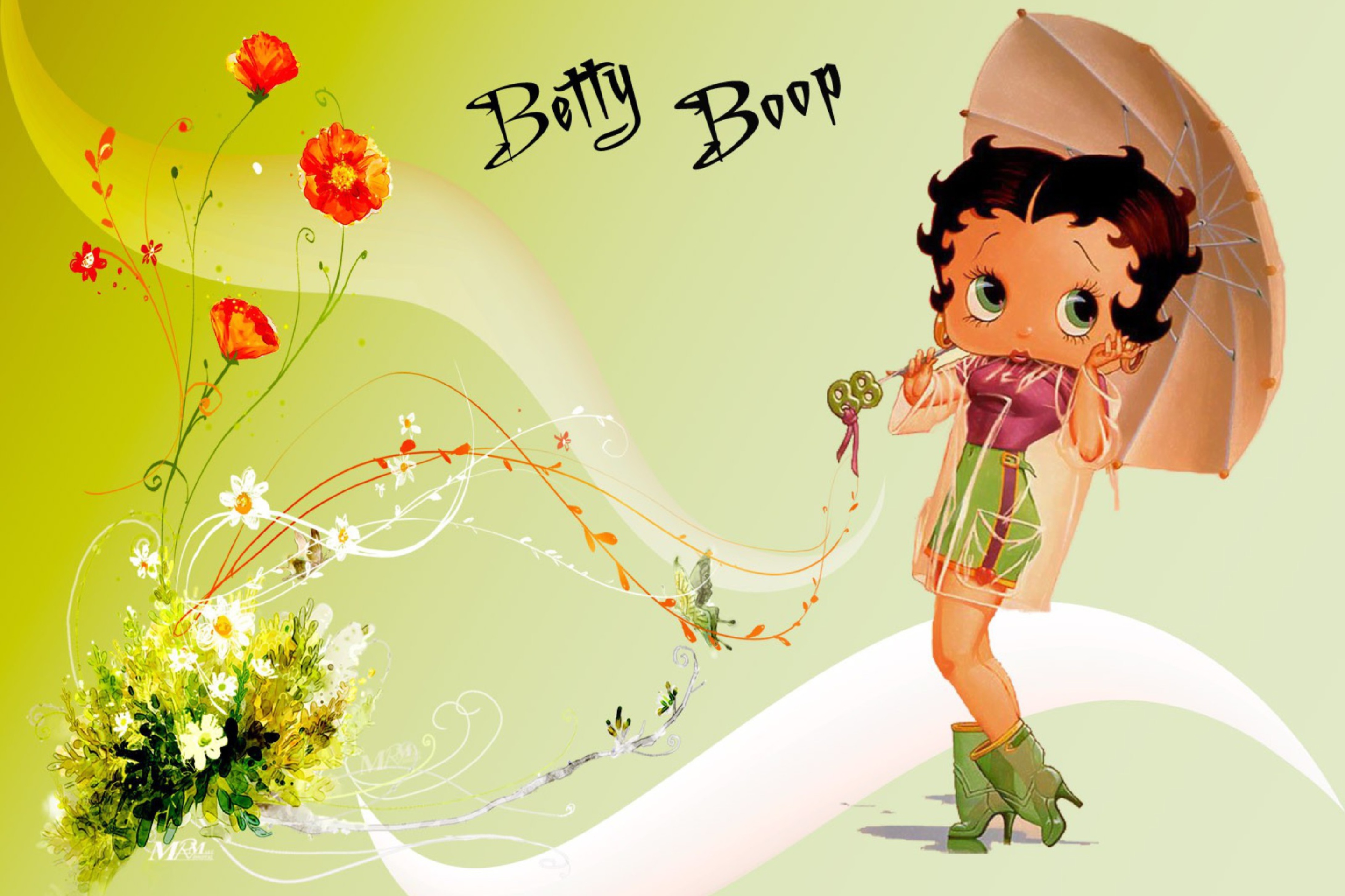 Das Betty Boop Wallpaper 2880x1920