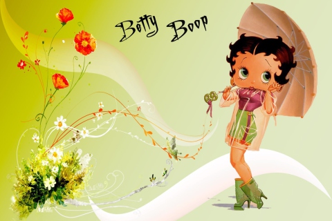 Sfondi Betty Boop 480x320