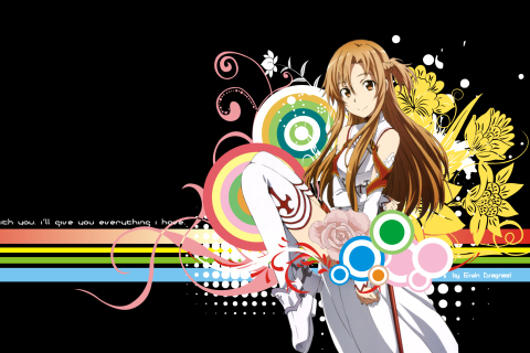 Screenshot №1 pro téma Anime Art 480x320