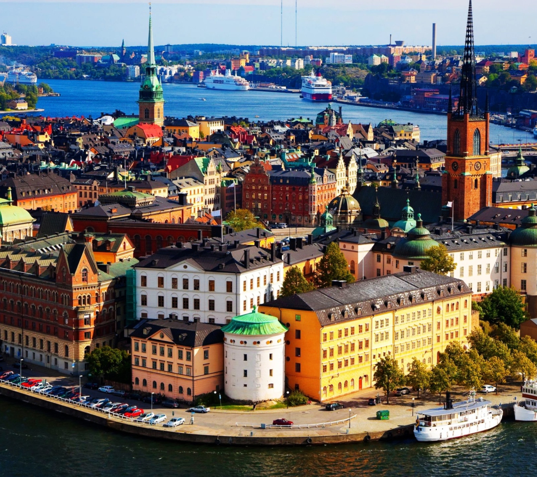 Sfondi Colorful Stockholm 1080x960