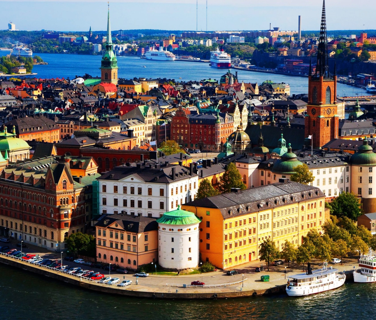 Sfondi Colorful Stockholm 1200x1024