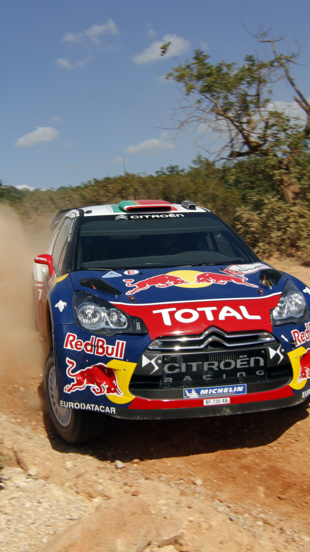 Обои Sebastien Loeb - Citroen WRC 1080x1920