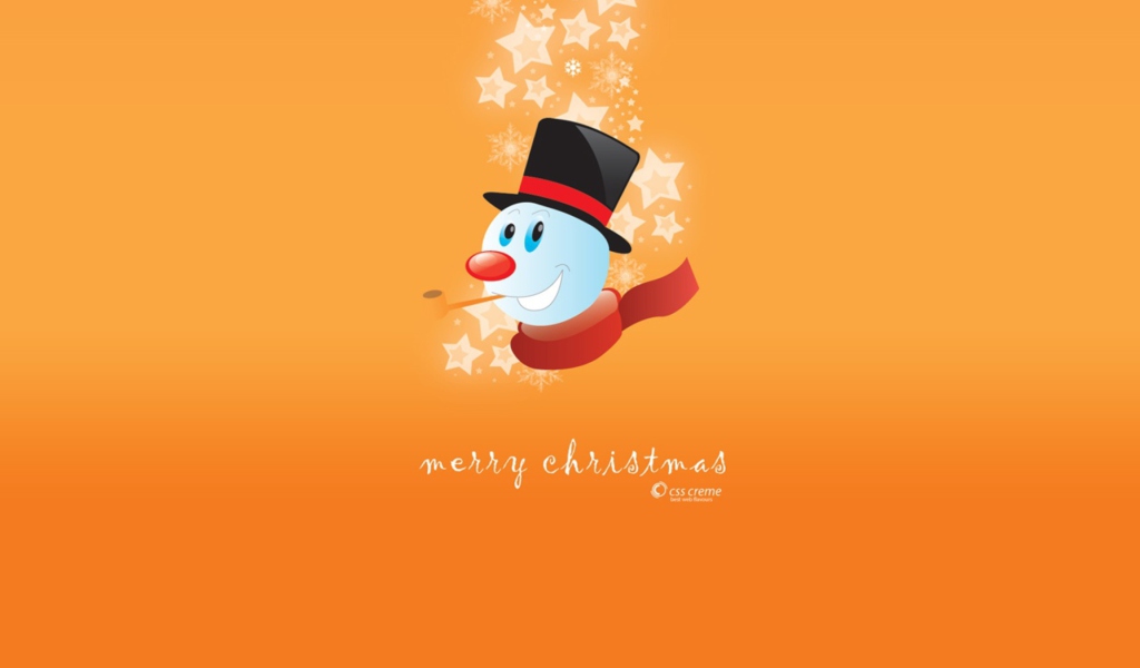 Merry Christmas Orange screenshot #1 1024x600