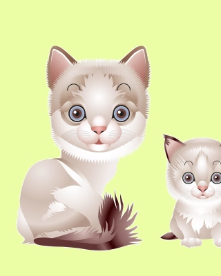 Hipster Cat Clip Art - Obrázkek zdarma pro iPhone 4S