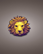 Fondo de pantalla Lion Muzzle Illustration 176x220