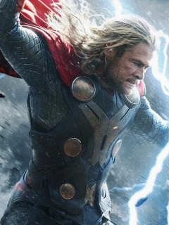 Screenshot №1 pro téma Thor 2 The Dark World Movie 240x320