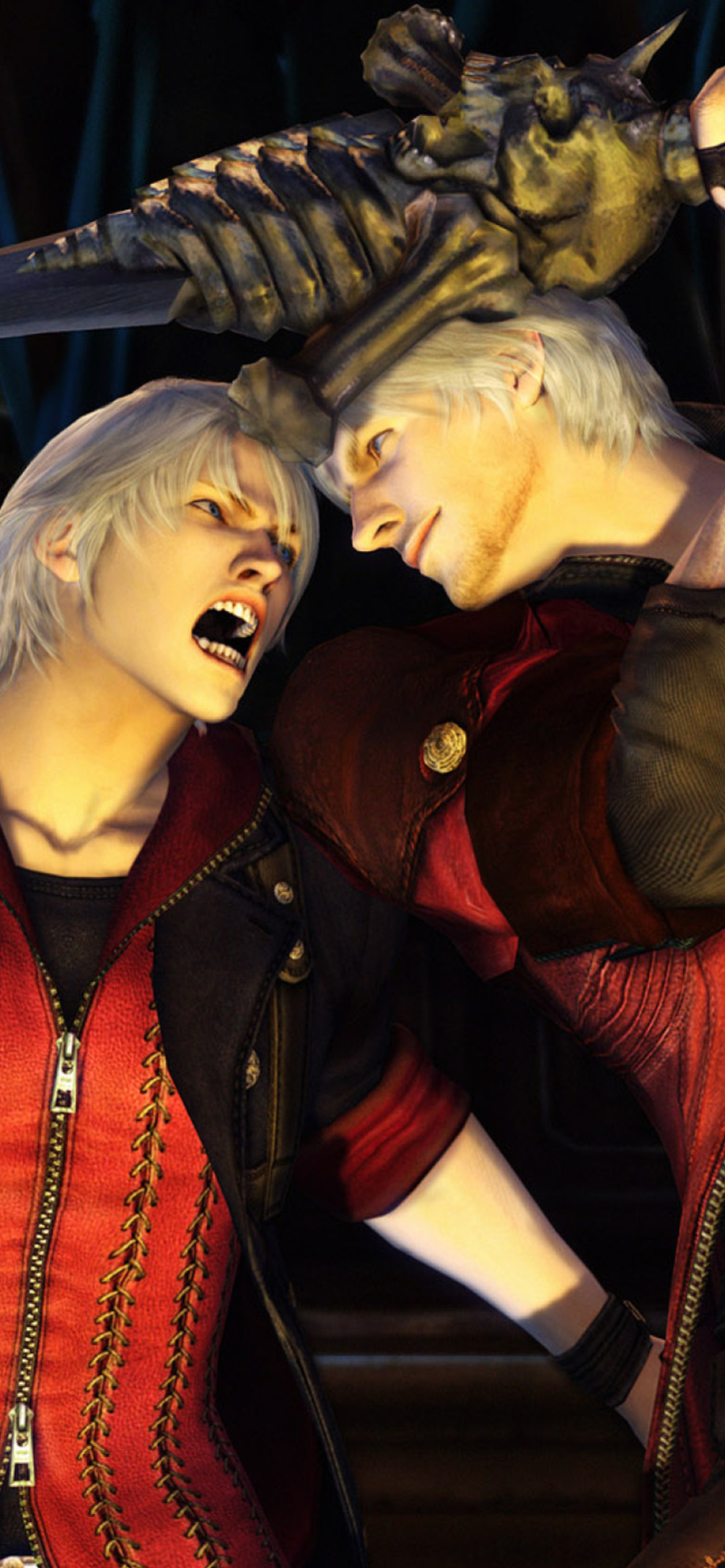 Devil May Cry 4 wallpaper 1170x2532