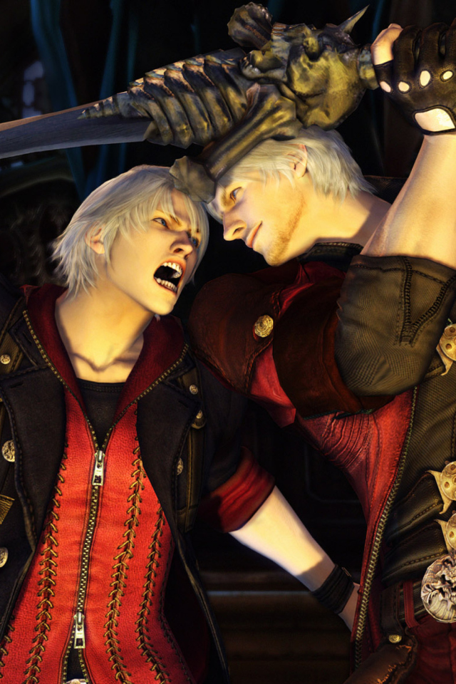 Devil May Cry 4 wallpaper 640x960