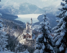 Neuschwanstein Castle in Bavaria Germany screenshot #1 220x176