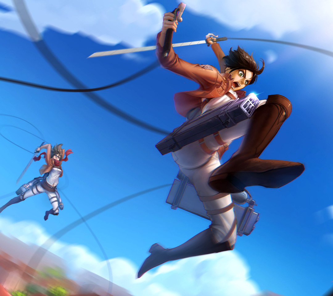Das Shingeki No Kyojin, Attack on Titan Wallpaper 1080x960