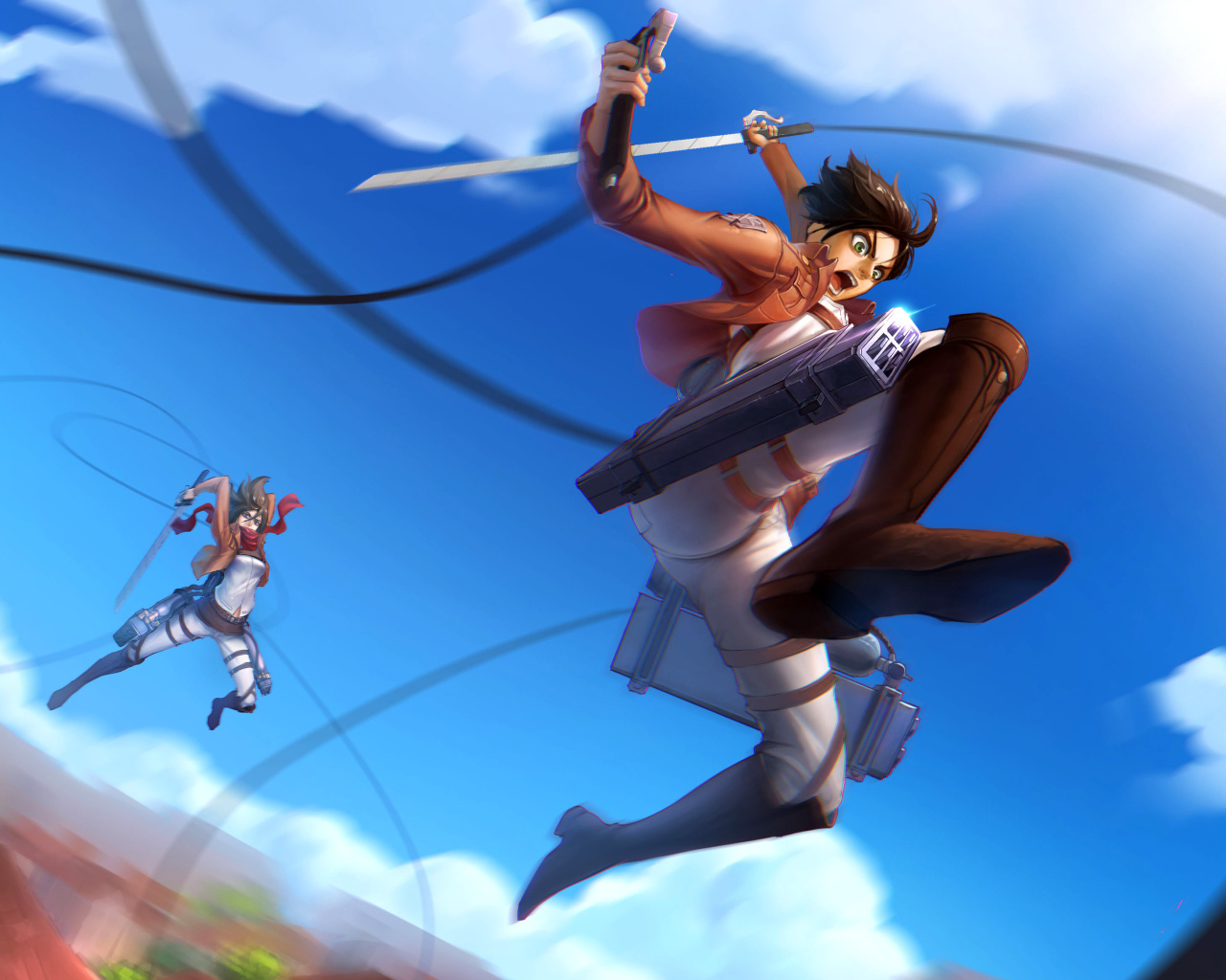 Shingeki No Kyojin, Attack on Titan screenshot #1 1280x1024