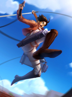 Sfondi Shingeki No Kyojin, Attack on Titan 240x320