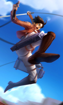 Shingeki No Kyojin, Attack on Titan screenshot #1 240x400