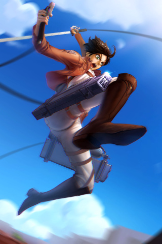 Das Shingeki No Kyojin, Attack on Titan Wallpaper 320x480