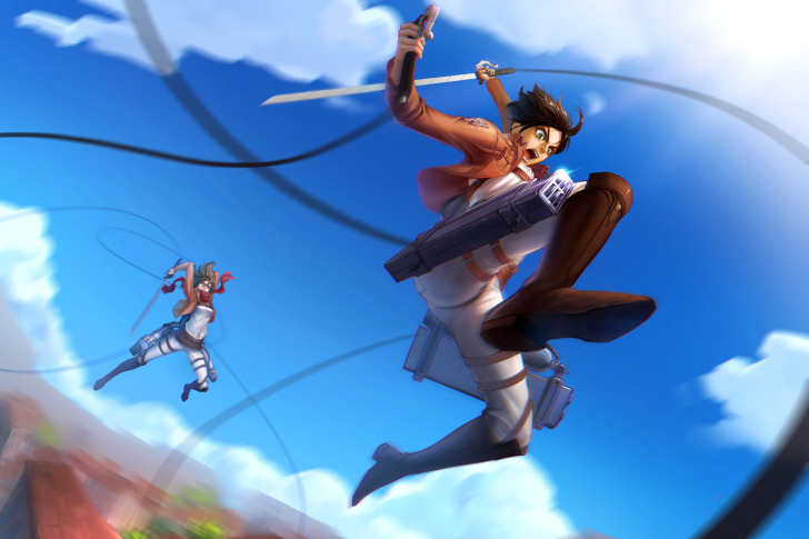 Sfondi Shingeki No Kyojin, Attack on Titan