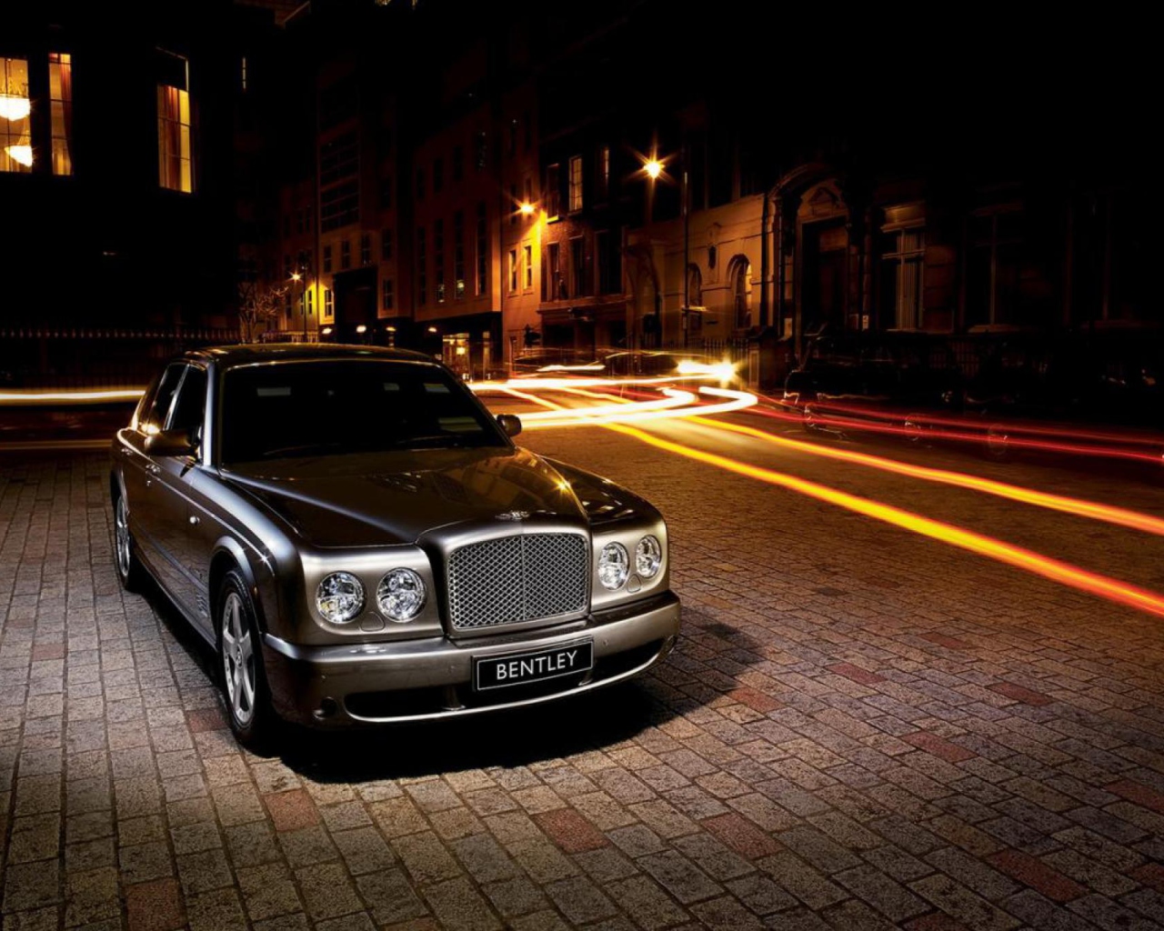 Fondo de pantalla Night Bentley 1280x1024