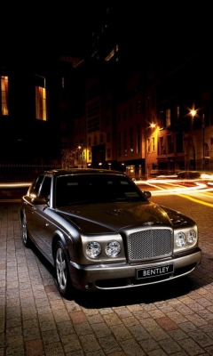 Fondo de pantalla Night Bentley 240x400