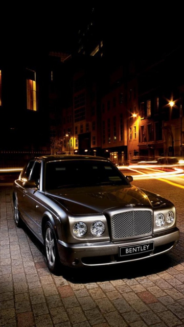 Fondo de pantalla Night Bentley 360x640