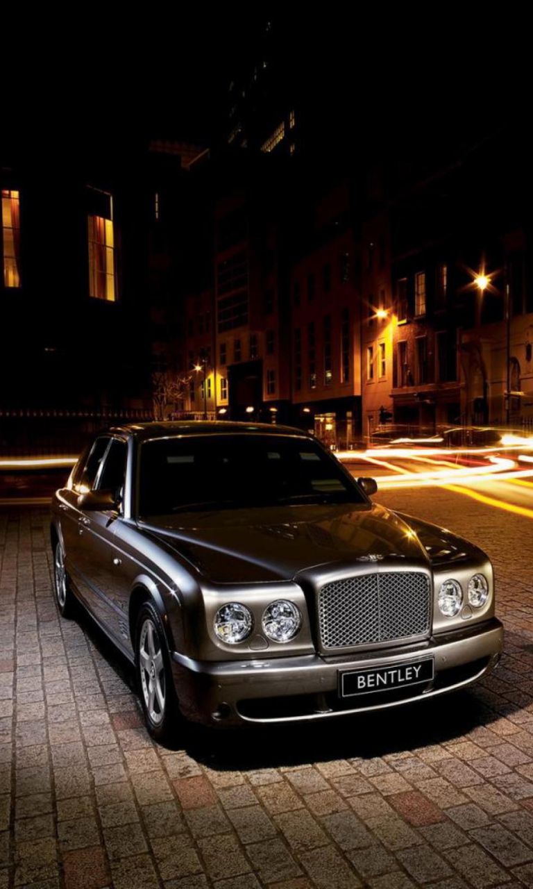 Fondo de pantalla Night Bentley 768x1280