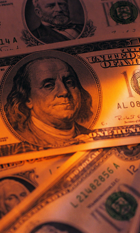 Dollars wallpaper 480x800