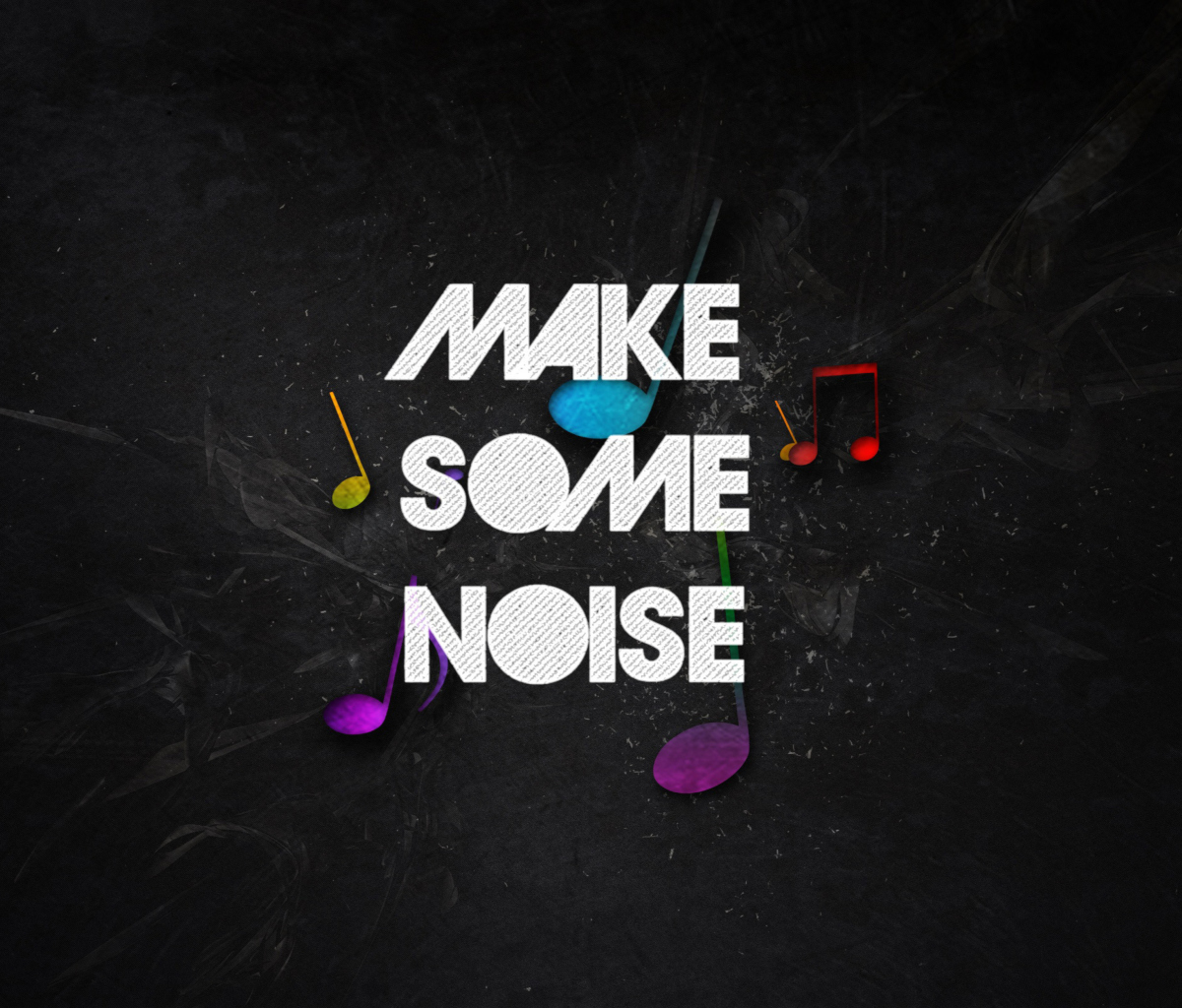 Screenshot №1 pro téma Make Some Noise 1200x1024