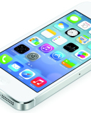 White Iphone5 Ios7 screenshot #1 128x160