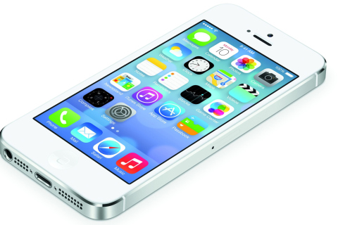 White Iphone5 Ios7 screenshot #1 480x320