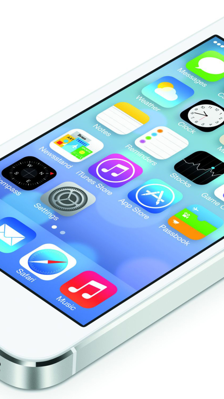 White Iphone5 Ios7 screenshot #1 750x1334